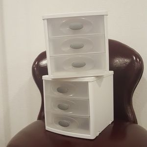 Tiny make up storage boxes